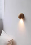 Solid wood bedroom bedside decorative wall lamp