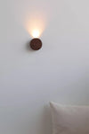 Solid wood bedroom bedside decorative wall lamp