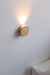 Solid wood bedroom bedside decorative wall lamp