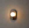 Nordic copper glass corridor wall lamp