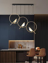 Creative bird restaurant chandelier