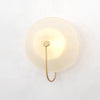 Nordic round glass aisle wall lamp