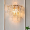 French creative glass aisle wall lamp