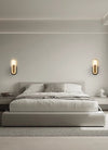 Creative all-copper bedside wall lamp