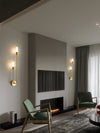 Creative long strip double head wall lamp