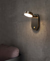 All copper led bedroom wall light