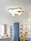 Children's room airplane ceiling lamp