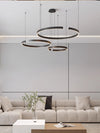 Minimalist personality ring chandelier