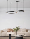 Minimalist personality ring chandelier