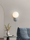 Nordic cream style bedroom wall lamp