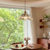 French flower glass chandelier