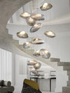 Creative glass cloud chandelier