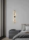 All copper line wall lamp