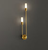 Creative long strip double head wall lamp