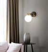 All copper aisle wall lamp