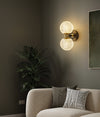 All copper aisle wall lamp