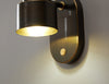 Rotatable bedroom bedside wall lamp