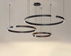 Minimalist personality ring chandelier