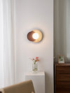 Japanese wabi-sabi style wall lamp