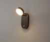 All copper led bedroom wall light