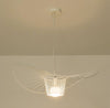 Straw Hat Chandelier