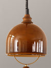 Medieval style glass chandelier retractable