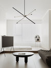 Minimalist line chandelier