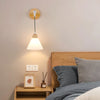 Japanese style retro bedroom wall lamp