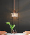 Medieval style all-copper small chandelier