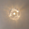 Retro lotus leaf aisle ceiling lamp