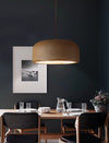 Japanese creative round dining pendant lamp