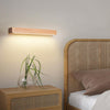 Nordic simple solid wood wall lamp