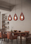 Wabi-sabi style water drop dining pendant lamp