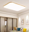 Ultra-thin solid wood LED ceiling light