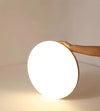 Ultra-thin solid wood LED ceiling light