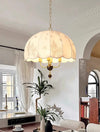 French retro style solid wood chandelier