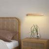 Nordic simple solid wood wall lamp