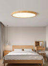 Japanese style ultra-thin bedroom ceiling lamp