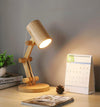 Japanese style log creative table lamp