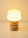 Retro circle table lamp