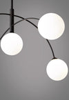 Geometric line molecular magic beans chandelier