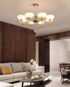 Medieval style all copper living room chandelier