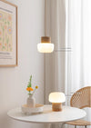 Japanese style cream style dining pendant lamp