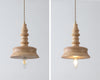 Japanese style wabi-sabi style solid wood vintage chandelier