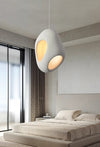 Japanese style pebble dining pendant lamp