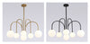 Line Magic Bean Glass Chandelier