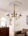 American retro solid wood living room chandelier