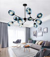 Creative and personalized magic bean molecular chandelier