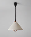 Wabi-sabi style restaurant chandelier retractable