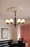 Vintage solid wood magic beans chandelier